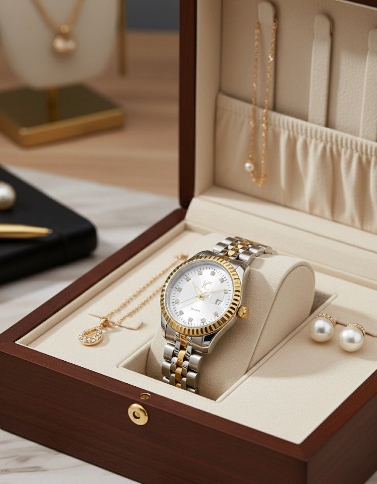 KC M.A.B. Collection Watch - Two-Tone Elegance for Her