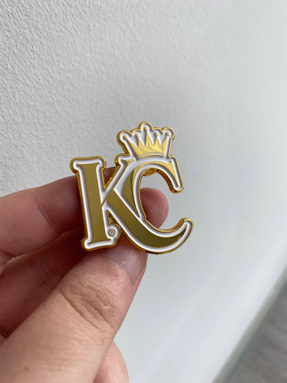 KC Enamel Pin
